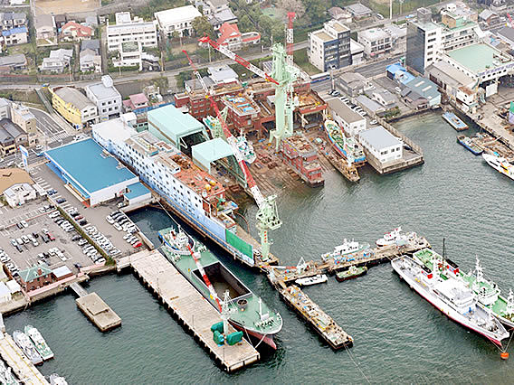 トップページ｜長崎造船株式会社│長崎県長崎市浪の平町│小型船舶 の建造および修理│各種機械の製作および修理、販売│各種鉄工工事│輸送用機器の製造および修理│管工事業